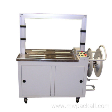 Economical automatic cardboard boxes strapping machine